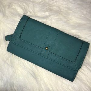 Teal Wallet from Target